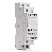 Контактор модульный 18мм 16А 230В АС 1НО 1НЗ PRIZMA TOKOV ELECTRIC TKE-PZ-MC-1-16-230-11