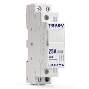 Контактор модульный 18мм 25А 230В АС 2НО PRIZMA TOKOV ELECTRIC TKE-PZ-MC-1-25-230-20