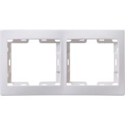Рамка 2-м Кварта РГ-2-КБ горизонт. бел. GENERICA EMK20-K01-DM