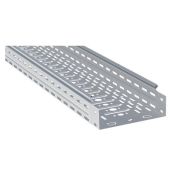 Лоток листовой перфорир. 400х80 L3000 сталь 1мм EKF L8040001