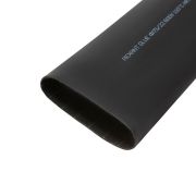 Трубка термоусадочная среднестен. клеевая 75/22 (3-4:1) черн. 1м Rexant 26-0075