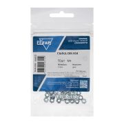 Гайка шестигранная М4 DIN 934 цинк. (пакет) (уп.50шт) Zitar 103023