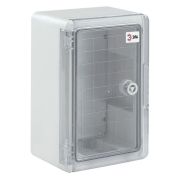 Корпус ЩМП-П 300х200х130 IK10 IP65 УХЛ1 box302013_t прозр. дверь пластик. Эра Б0052352