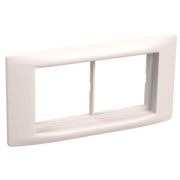 Рамка 4мод. с суппортом бел. 60мм PRIMER IEK CKK-40D-RSU4-060-K01
