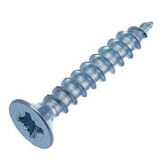 Саморез универсальный 3.0х16 потай бел. цинк (уп.35шт) европодвес СТРОЙМЕТИЗ 2150231