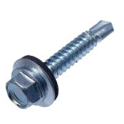 Саморез кровельный 4.8х76 цинк (уп.30шт) коробка СТРОЙМЕТИЗ 2070104