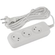 Удлинитель 3х5м без заземл. ШВВП 2х0.75 UDL-6-350 Greenline Эра Б0065070