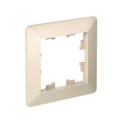 Рамка 1-м AtlasDesign Air беж./дым. бел. SE ATN220201