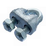 Зажим троса 6мм DIN 741 перфорир. подвес (уп.2шт) СТРОЙМЕТИЗ UTORM4010032