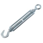 Талреп крюк-кольцо 6мм DIN 1480 перфорир. подвес оцинк. СТРОЙМЕТИЗ UTORM4110022