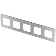 Рамка 5-м Inspiria алюм. IEK 673972