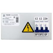 Ящик с понижающим трансформатором ЯТП 0.25 230/36 (3 авт. выкл.) IP31 TOKOV ELECTRIC TKE-TT13-36-250