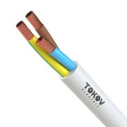 Провод TOKOV ELECTRIC ПВС 3х1(2х1+1х1) 380В Б (уп.100м) 1945520