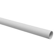 Труба гладкая ПВХ жесткая легкая d25мм сер. (дл.3м) TOKOV ELECTRIC TKE-THG-PVC-25-3-C06