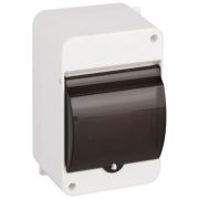 Корпус навесной SIMPLE КМПн 1/4 IP30 пластик.; прозр. крышка; бел. Эра Б0069239