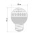 Лампа светодиодная 1Вт 9LED Шар d50 E27 зел. Neon-Night 405-214