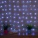Гирлянда "Светодиодный Дождь" 1.5х1.5 м с насадками шарики свечение с динамикой LED бел. 230В провод прозр. Neon-Night 235-045