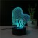 Светильник настольный NL-400 LED ночник Сердце 3Вт RGB USB Camelion 14558