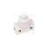 Выключатель-кнопка 250В 2А (2с) ON-OFF бел. (PBS-17A) (для настольной лампы) Rexant 36-3012