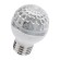 Лампа светодиодная 1Вт 9LED Шар d50 E27 бел. Neon-Night 405-215