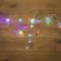 Гирлянда "Айсикл" (бахрома) 1.8х0.5м LED RGB 230В провод прозр. Neon-Night 255-009